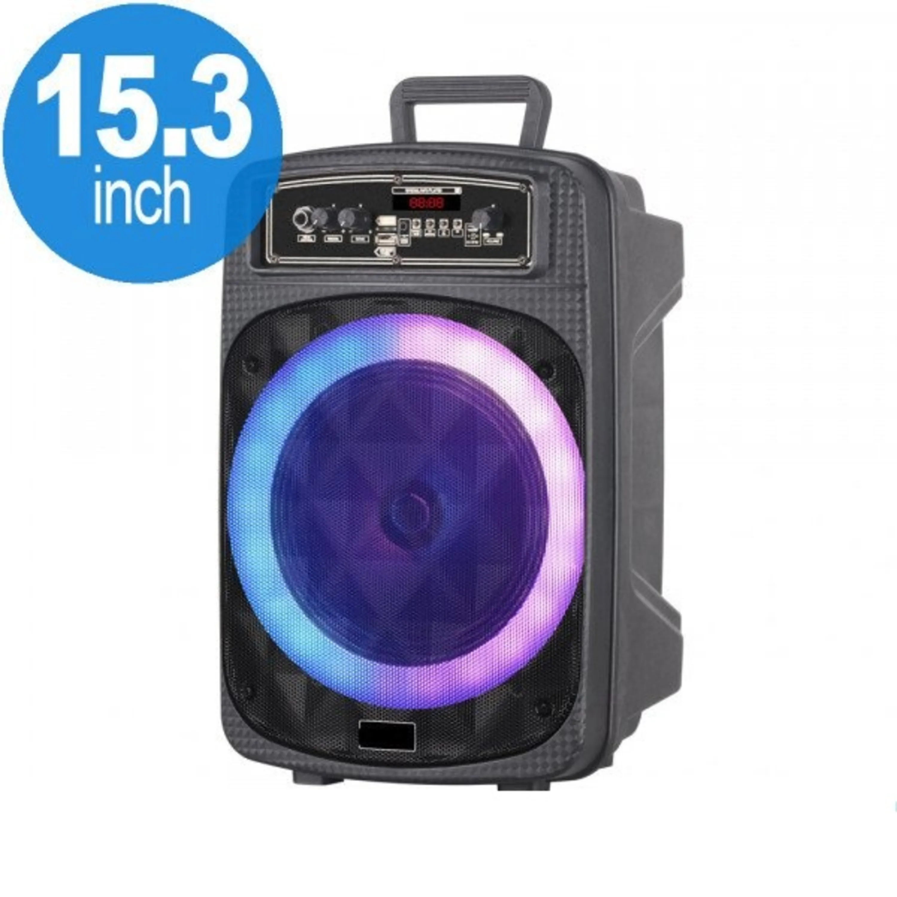 اسپیکر چمدانی بلوتوثی رم و فلش خور ND-W98 + میکروفون و ریموت کنترل اسپیکر چمدانی بلوتوثی رم و فلش خور ND-W98 + میکروفون و ریموت کنترل